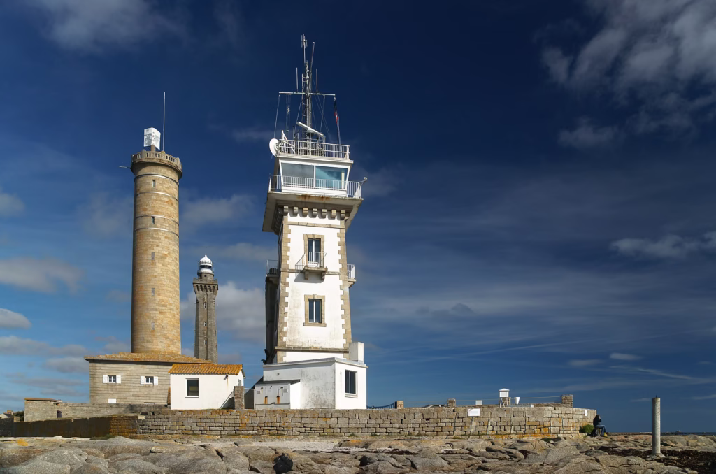 Les trois phares du site de Saint-Pierre à Penmarch