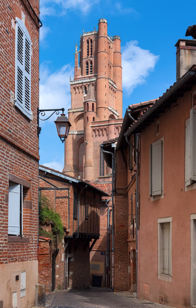 Le clocher-donjon de la cathédrale d’Albi