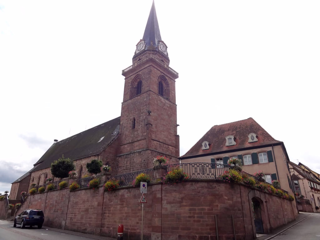 L’église de l’Assomption à Bergheim