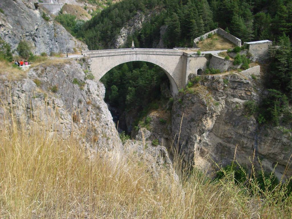 Le pont d’Asfeld à Briançon