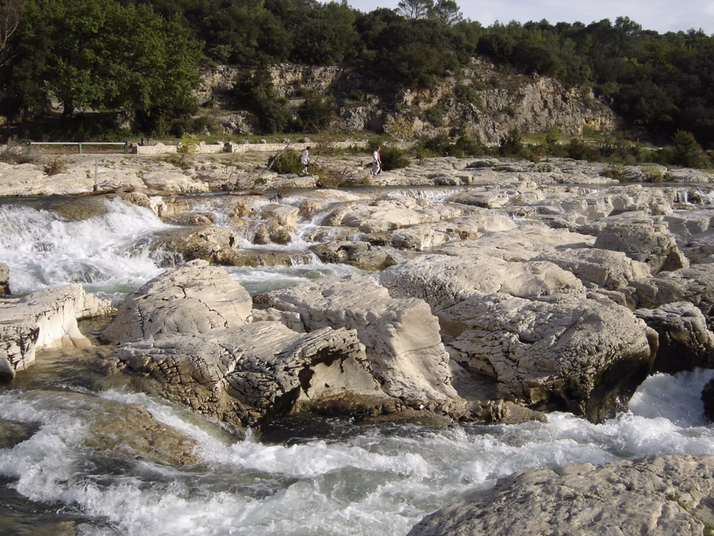 Les cascades du Sautadet sur la Cèze