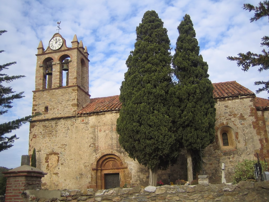 L’église Sainte-Marie du Mercadal, à Castelnou