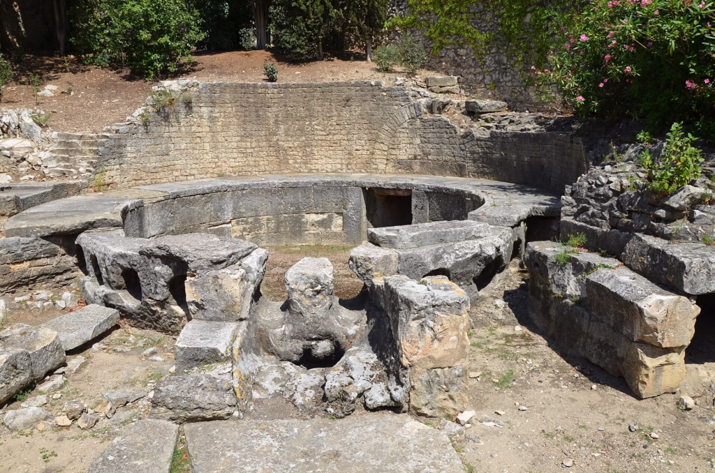 Le castellum divisorium de Nîmes, où arrivait l’eau de l’aqueduc