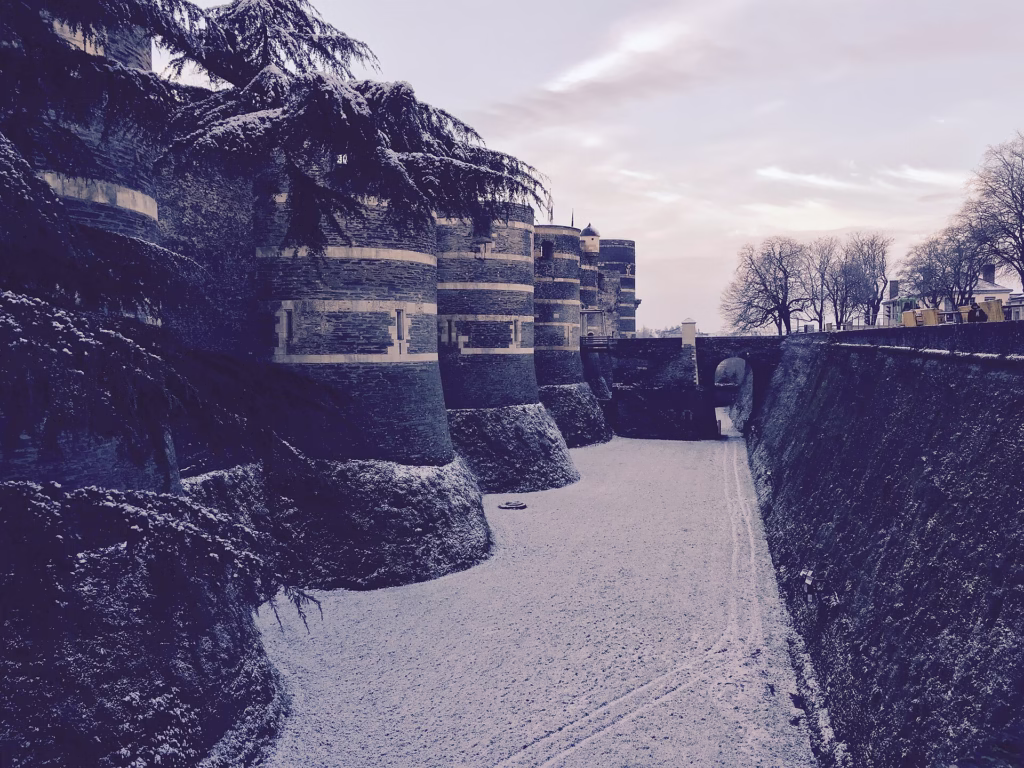 Les tours nord du château d’Angers