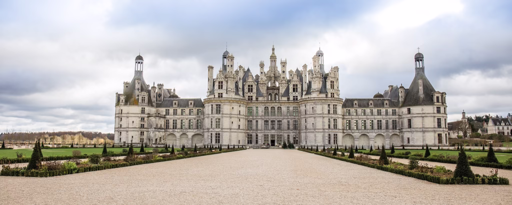 La façade nord du château de Chambord