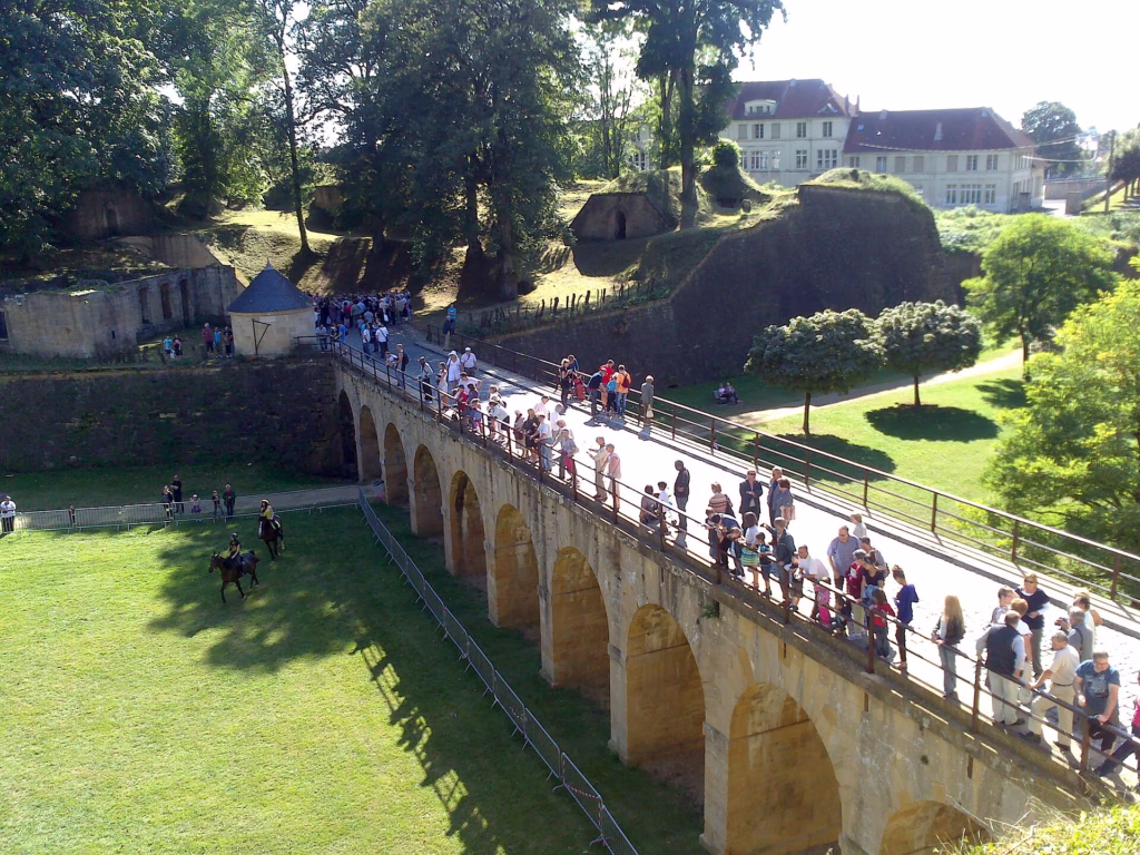 Un bastion de l’enceinte de Longwy-Haut