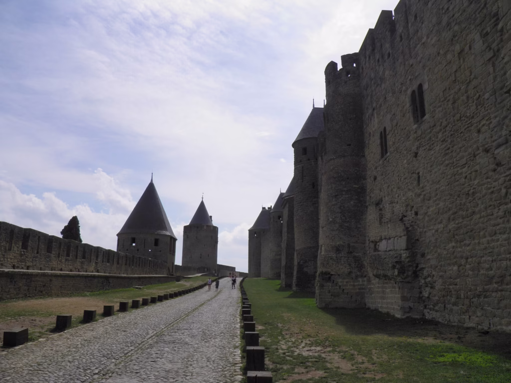 Les remparts et les lices de Carcassonne