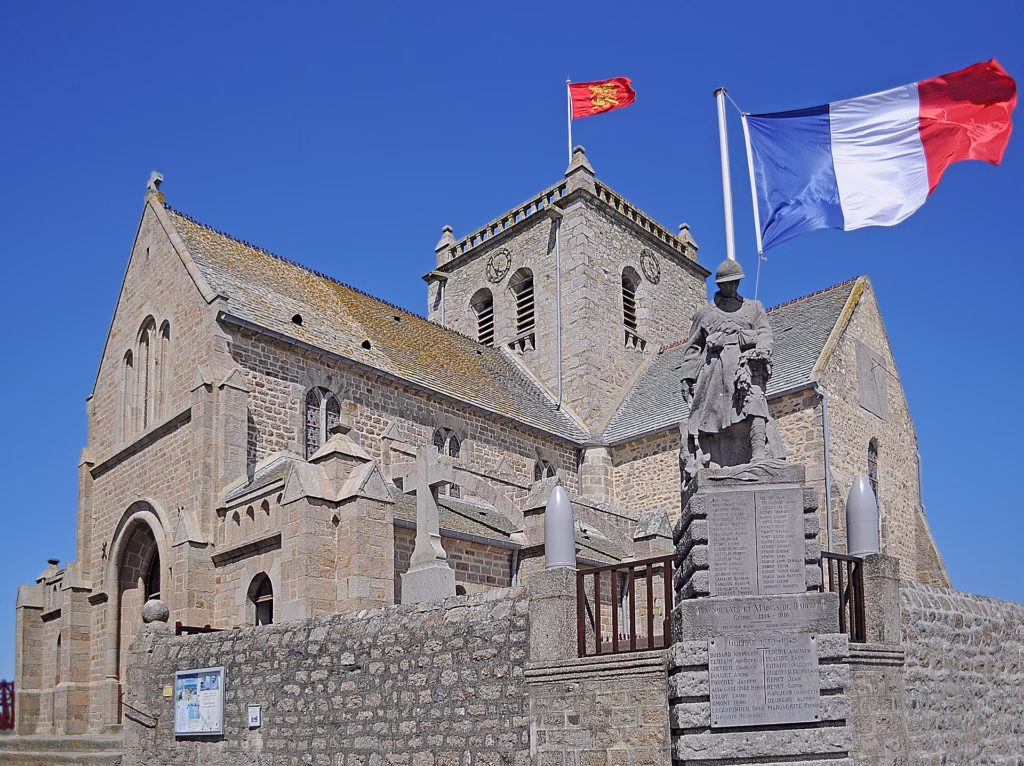 L’église Saint-Nicolas de Barfleur et son cimetière marin