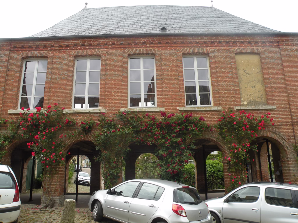 La halle et l’hôtel de ville de Gerberoy