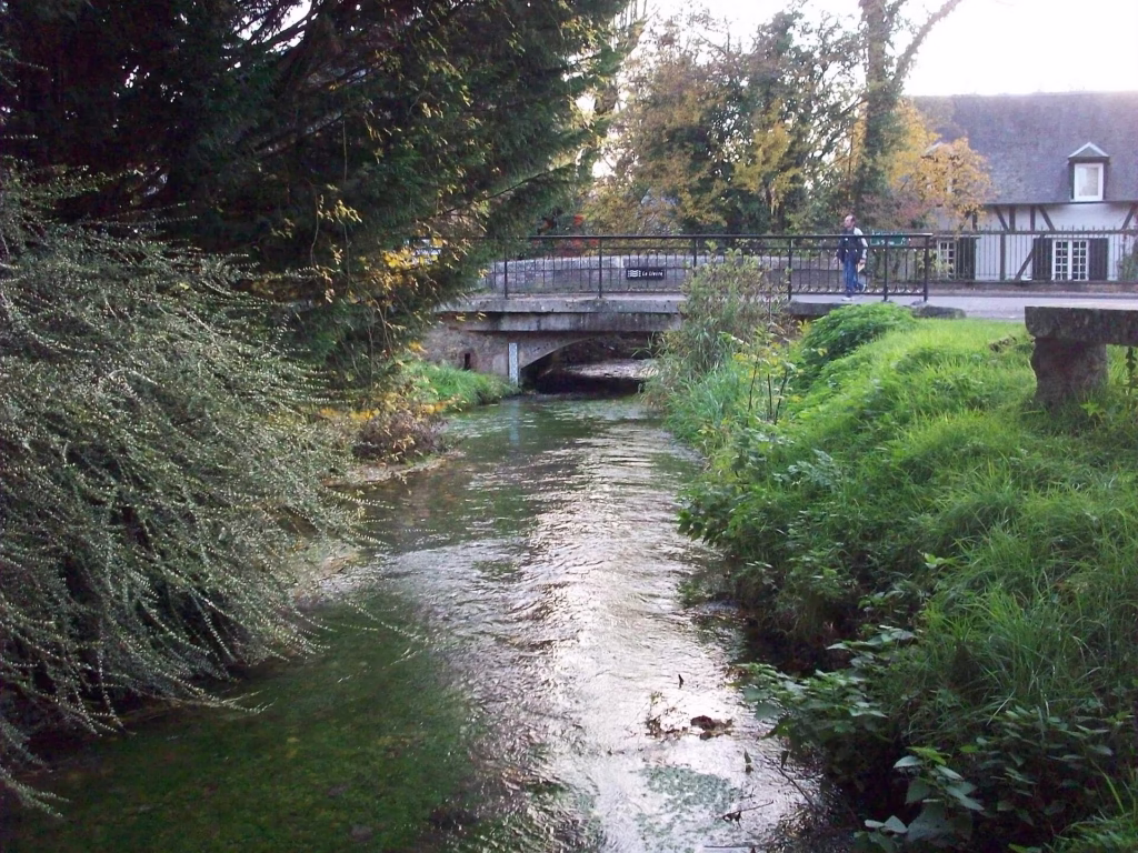 La Lieure, rivière traversant Lyons-la-Forêt