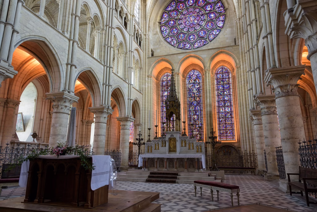 La nef de la cathédrale de Laon