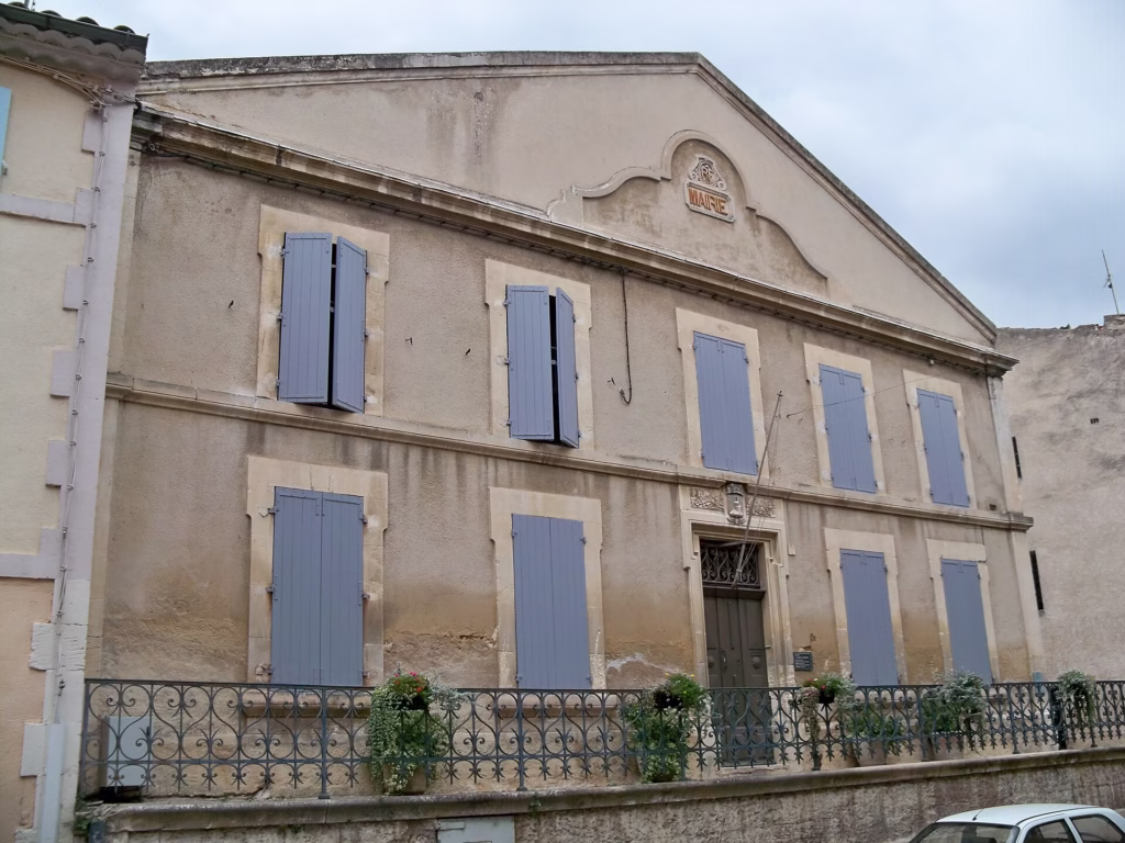 L'hôtel de ville de Lourmarin