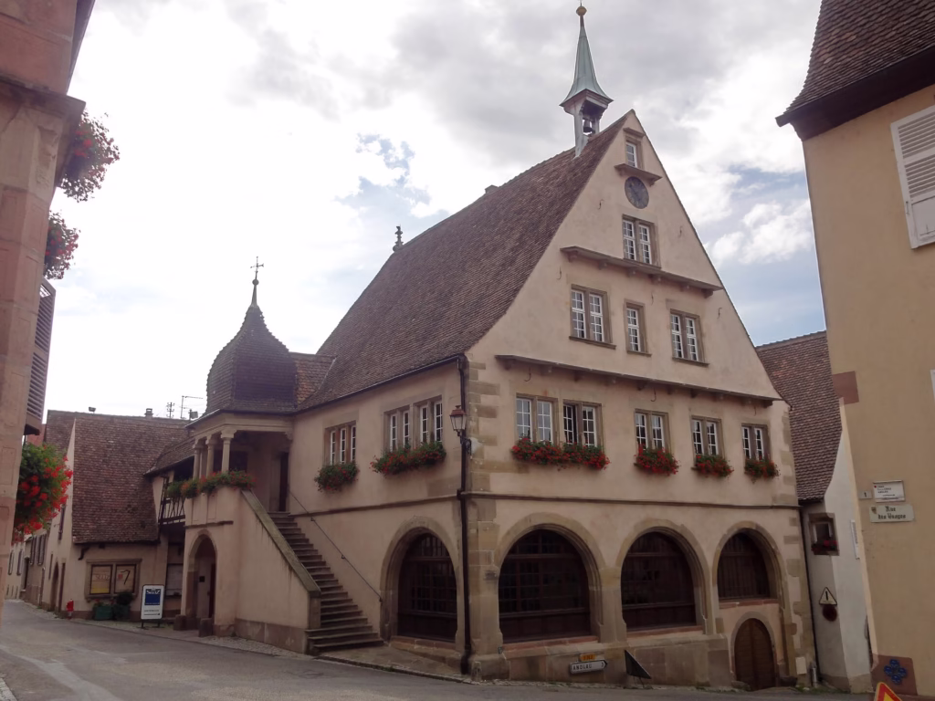 L’hôtel de ville Renaissance de Mittelbergheim