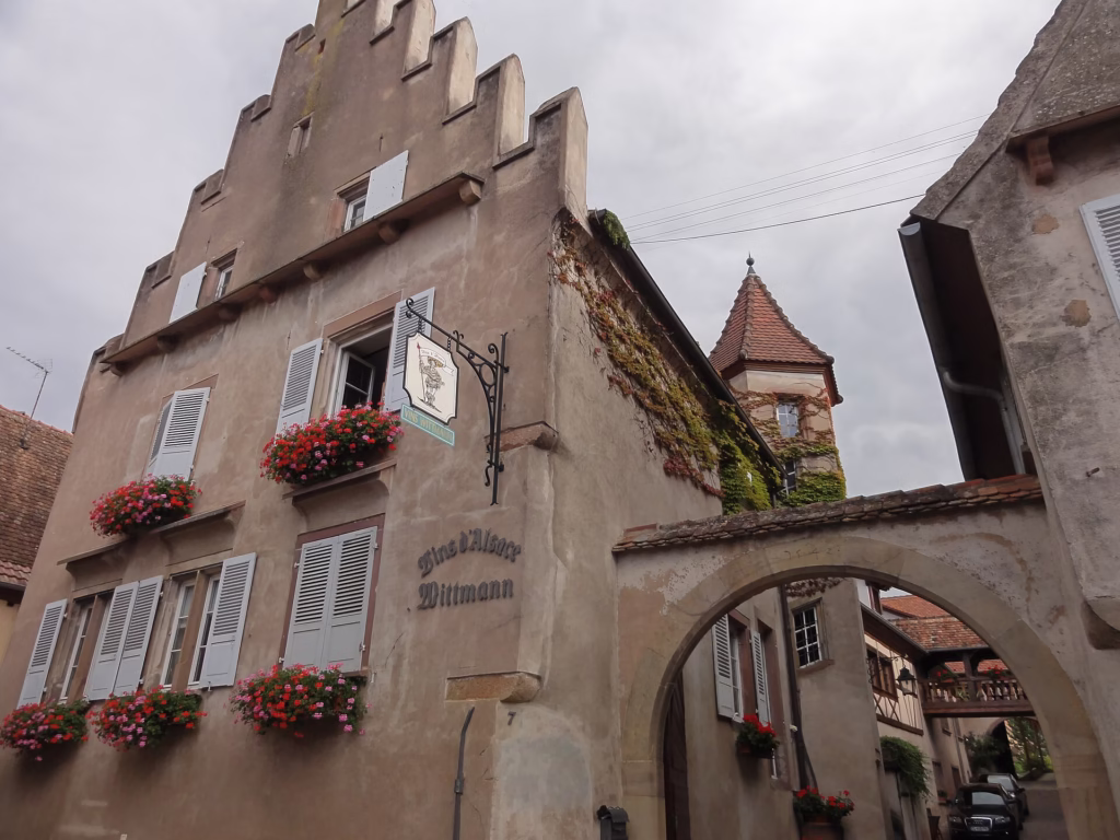 Maisons de vignerons à Mittelbergheim
