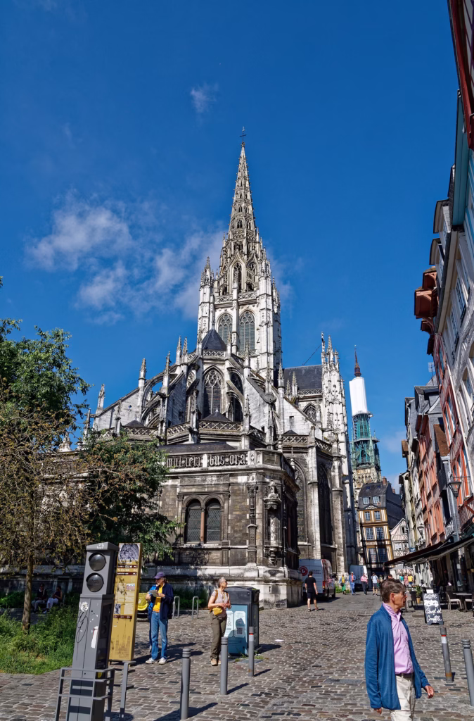 La façade occidentale de la cathédrale de Rouen