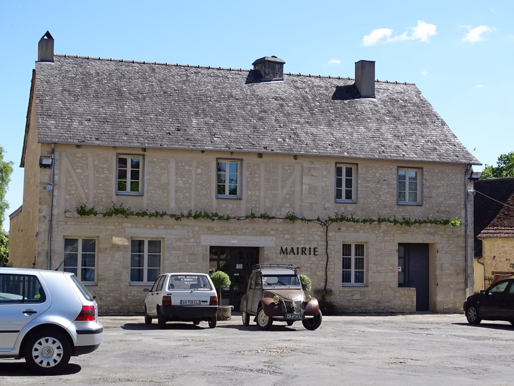 Maisons de pierre du village de Saint-Robert