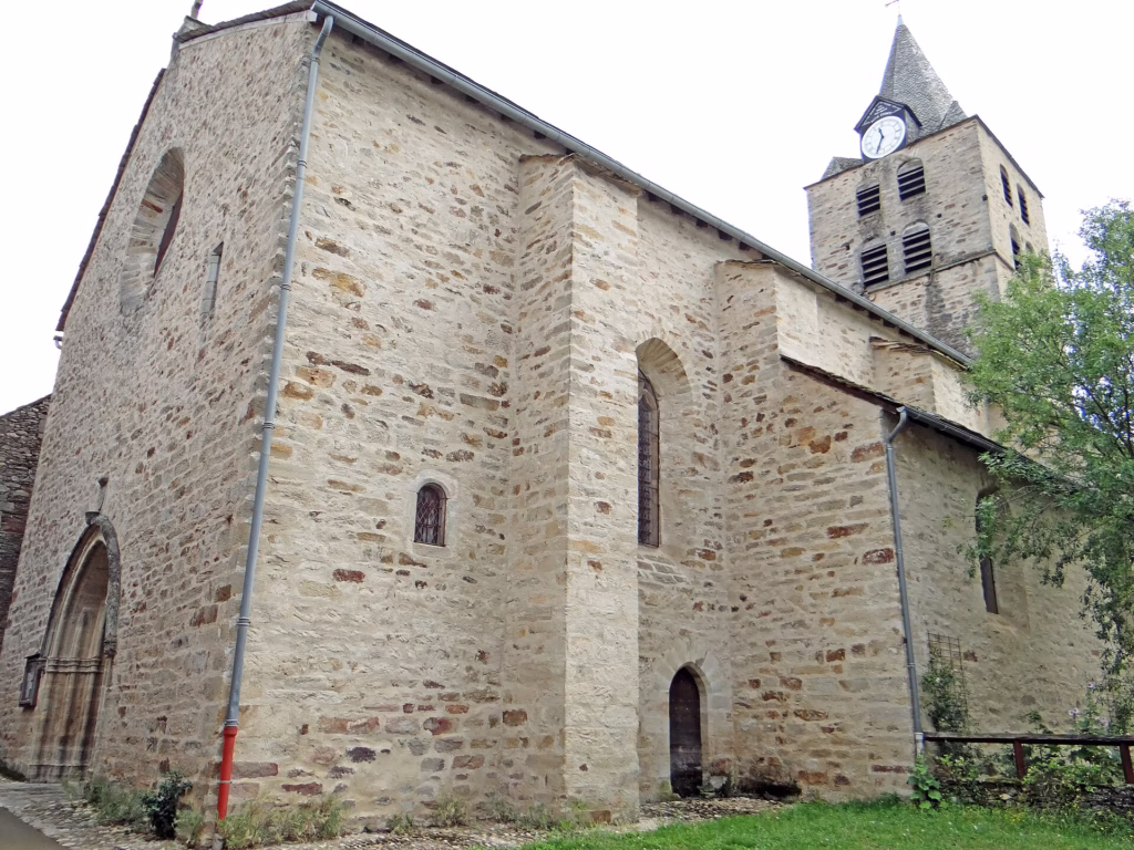 La collégiale Saint-Christophe de Sauveterre-de-Rouergue