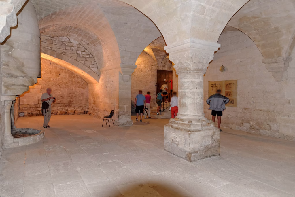Le chauffoir de l’abbaye de Sénanque