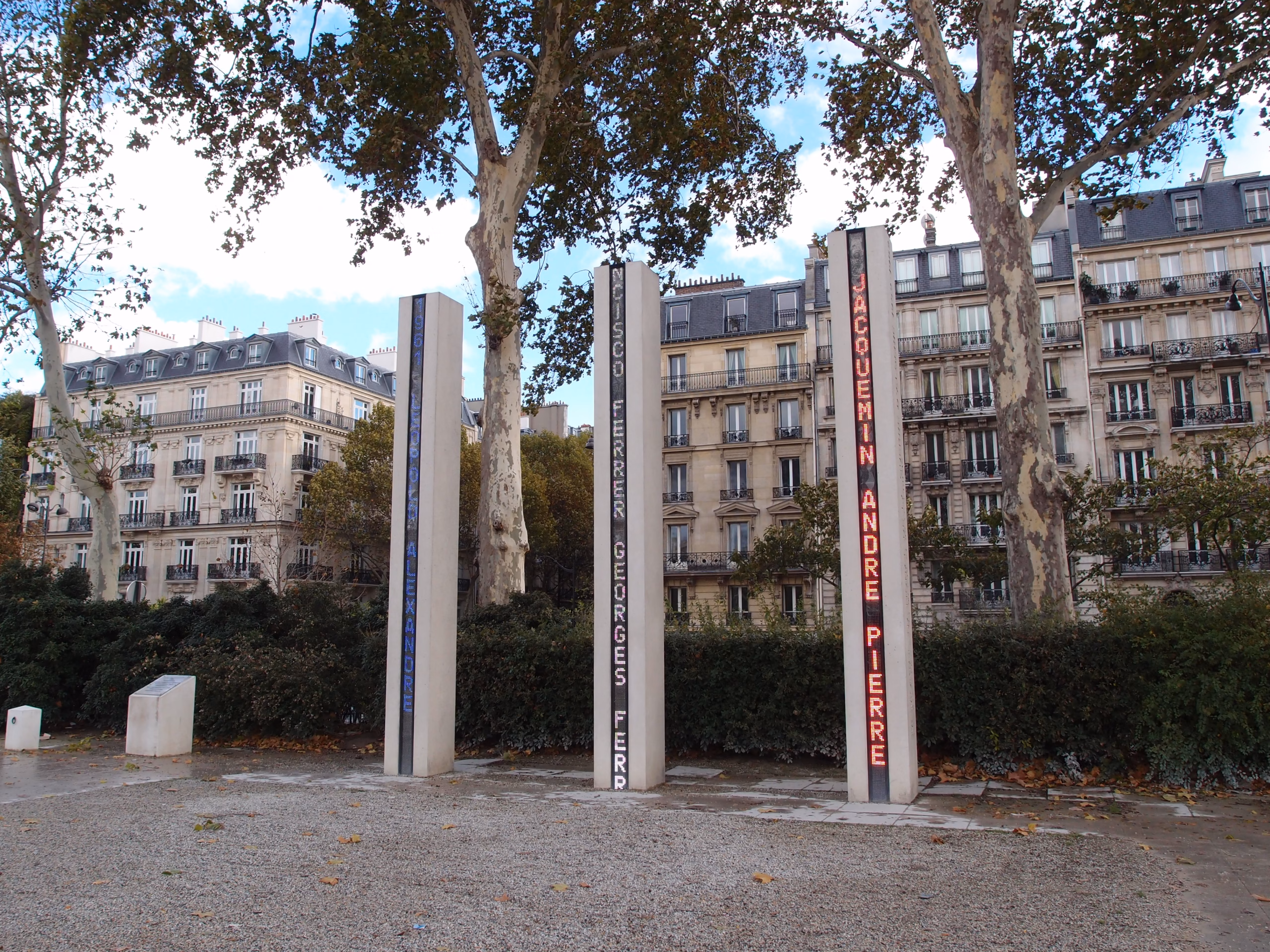 Le mémorial de la guerre d’Algérie, quai Branly à Paris